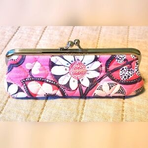 Vera Bradley Floral Pink Clutch